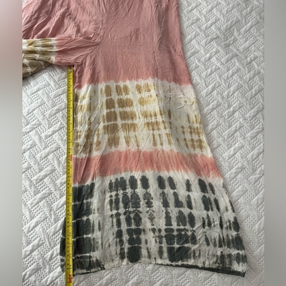 Mele Beach Tank Style Wide Leg Cover Up Shell Tie Dye Romper Brand New With Tags - Picture 12 of 14
